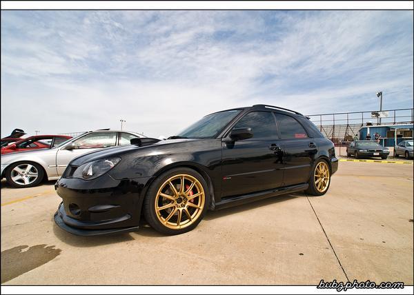 photo 4 Subaru Impreza WRX custom wheels Rota Tarmac II 18x7.5, ET +48, tire size 235/40 R18. x ET