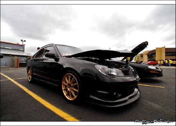 photo 5 Subaru Impreza WRX custom wheels Rota Tarmac II 18x7.5, ET +48, tire size 235/40 R18. x ET