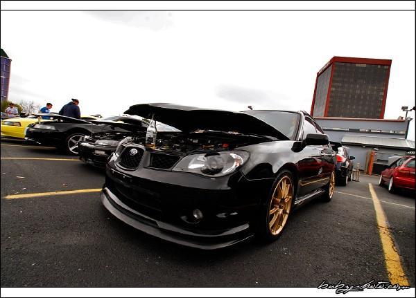 photo 6 Subaru Impreza WRX custom wheels Rota Tarmac II 18x7.5, ET +48, tire size 235/40 R18. x ET
