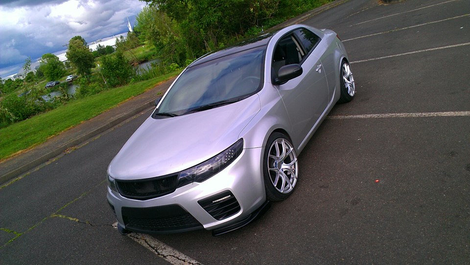 photo 1 Kia Forte custom wheels   18x9.0, ET +40, tire size 225/40 R18. x ET 