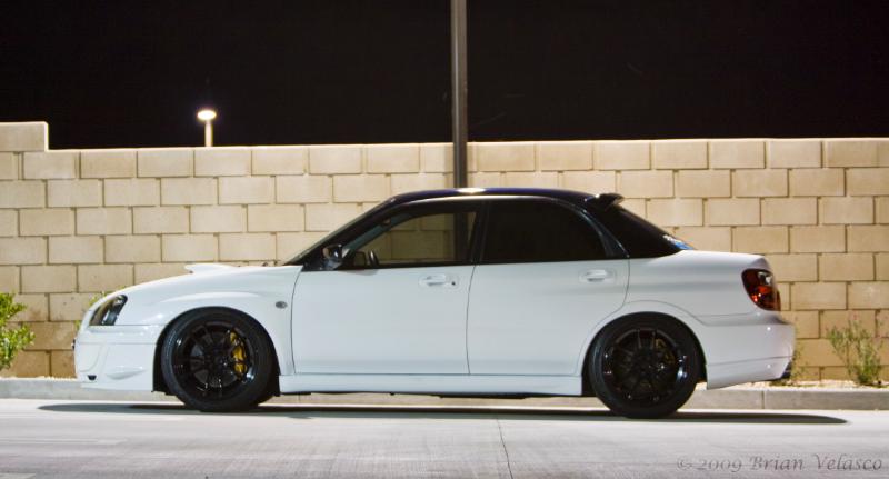 photo 10 Subaru Impreza WRX custom wheels Work Wheels Emotion CRKai 18x9.5, ET +35, tire size 245/40 R18. 18x9.5 ET+29 