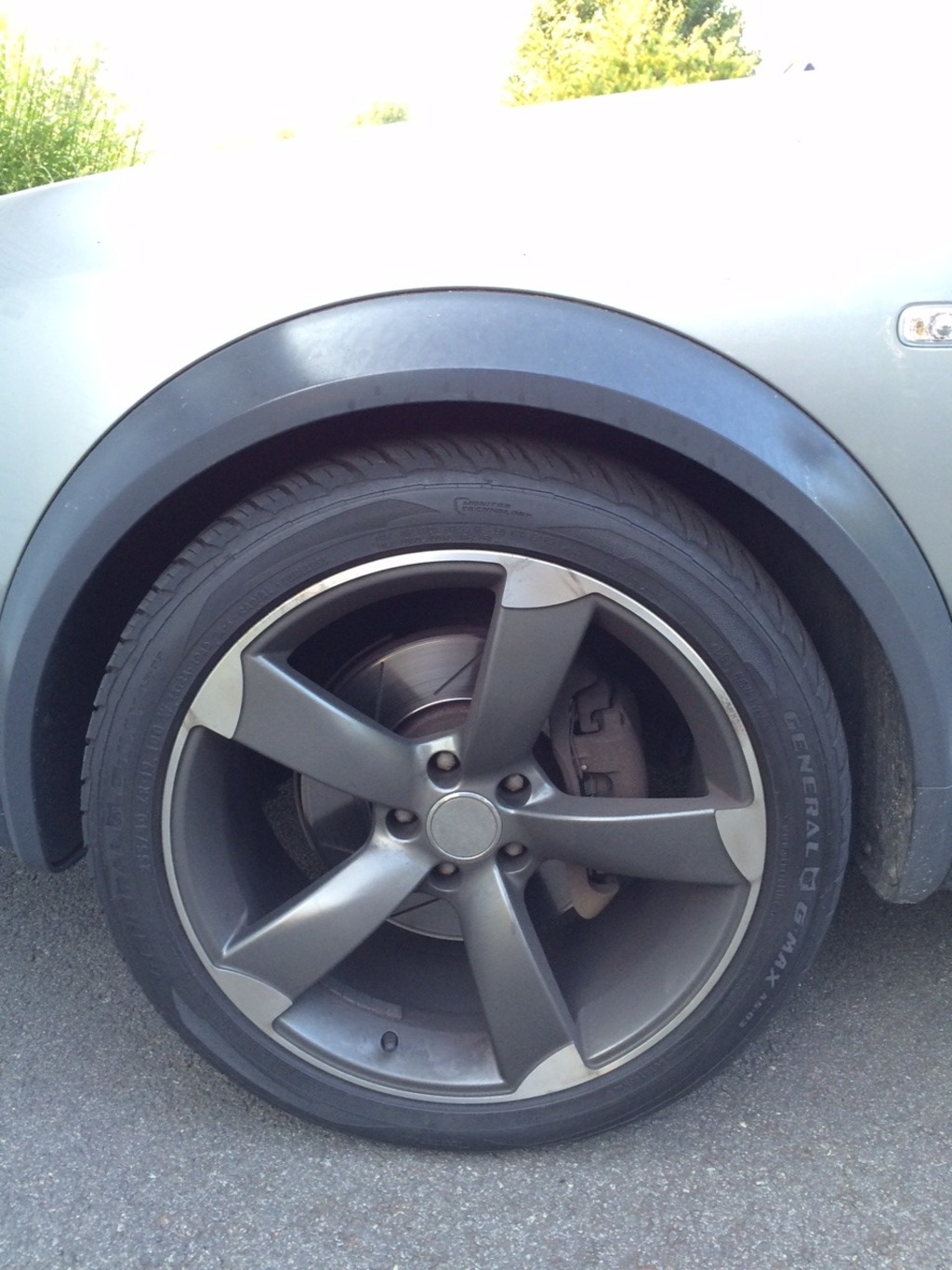 photo 3 Audi allroad custom wheels Hartmann HTT-256-MA 19x8.5, ET +25, tire size 255/40 R19. x ET