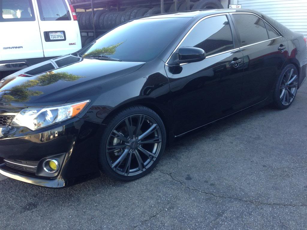 photo 1 Toyota Camry custom wheels Ace Alloy Aspire 20x8.5, ET +35, tire size 245/35 R20. x ET