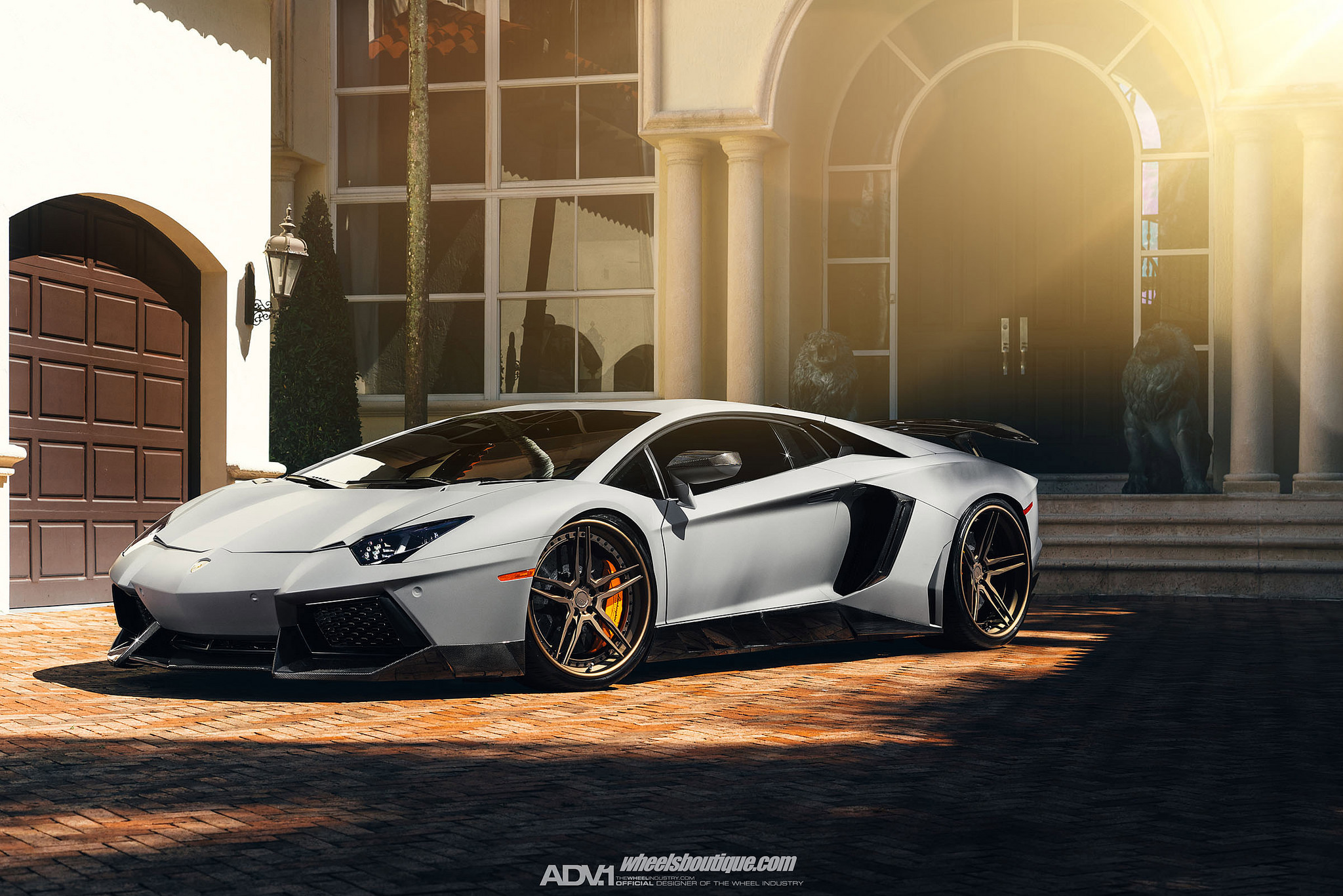 photo 6 Lamborghini Aventador custom wheels   21x9.5, ET , tire size X R21. 22x12.5 ET
