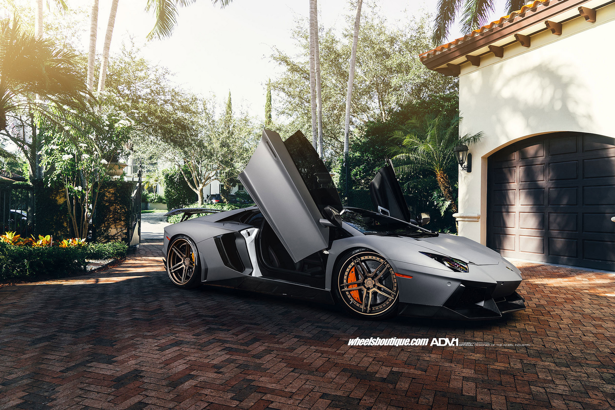 photo 7 Lamborghini Aventador custom wheels   21x9.5, ET , tire size X R21. 22x12.5 ET