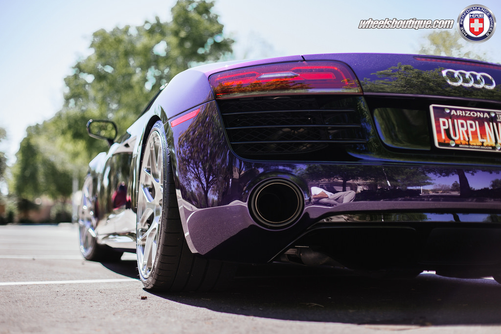 photo 8 Audi R8 custom wheels HRE P40SC 20x9.0, ET , tire size 245/30 R20. 20x11.0 ET 305/25 R20