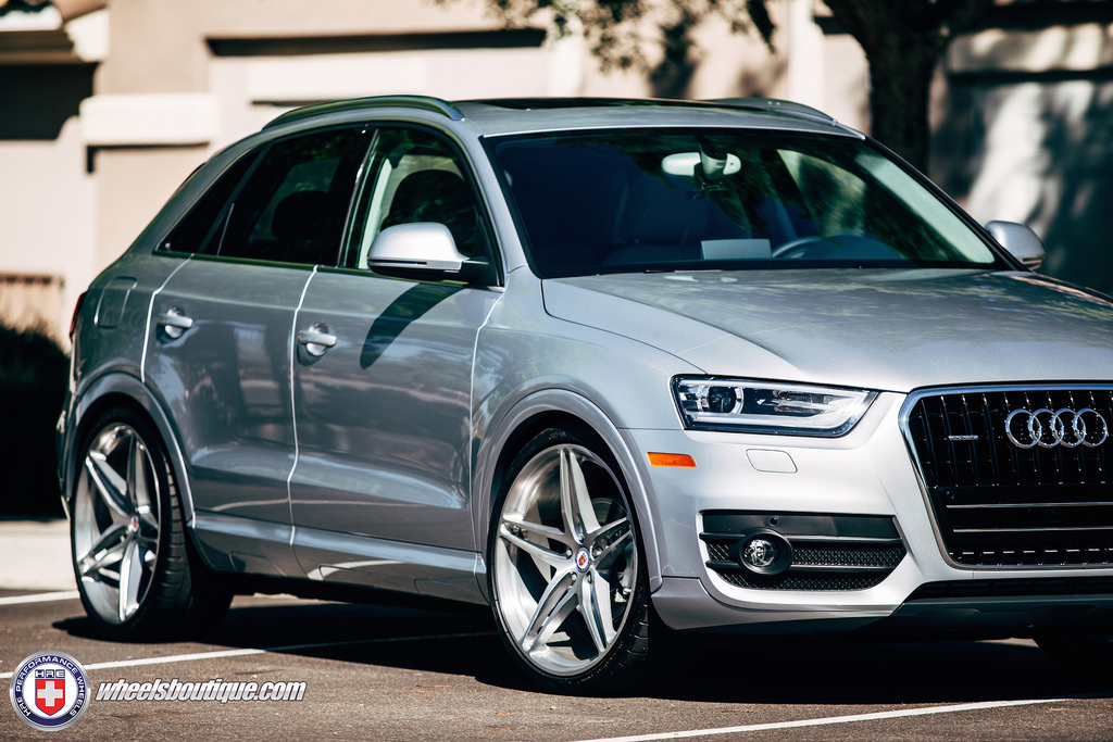 photo 9 Audi Q3 custom wheels HRE P107 21x9.0, ET , tire size 255/30 R21. x ET