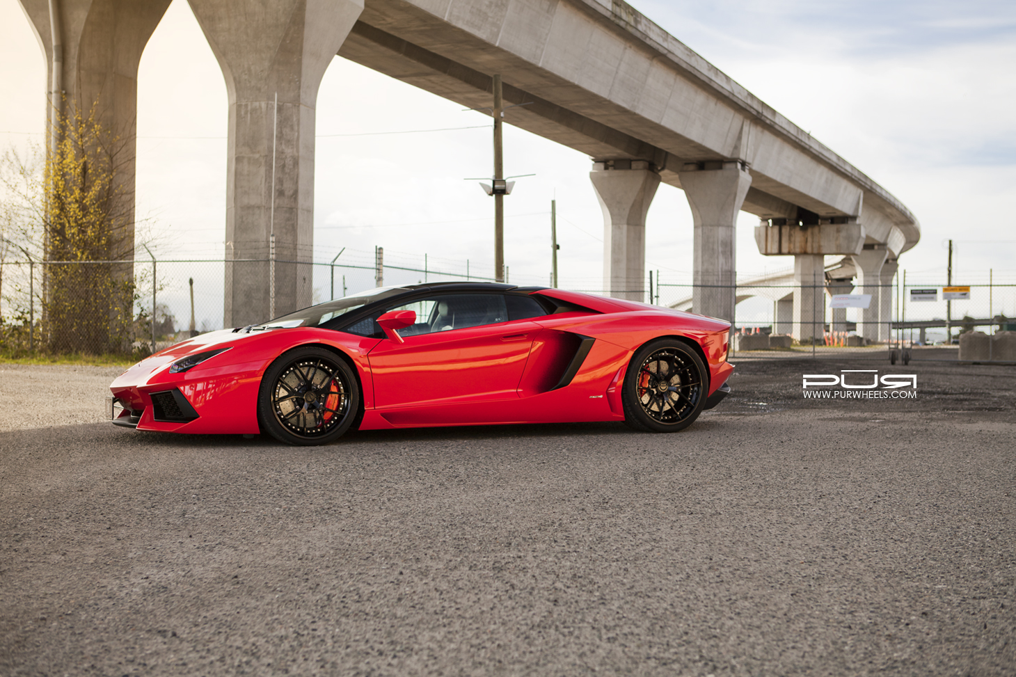 photo 6 Lamborghini Aventador custom wheels PUR LX04 20x9.0, ET , tire size X R20. 21x12.5 ET 