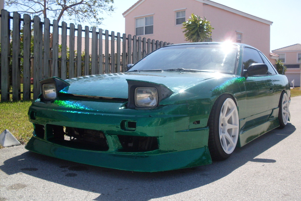 photo 1 Nissan S13 custom wheels MB Battle 17x9.5, ET +15, tire size 215/40 R17. x ET 