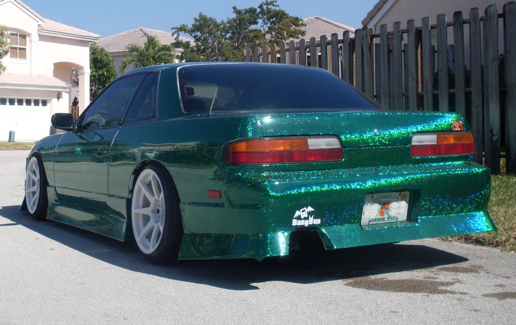 photo 2 Nissan S13 custom wheels MB Battle 17x9.5, ET +15, tire size 215/40 R17. x ET 