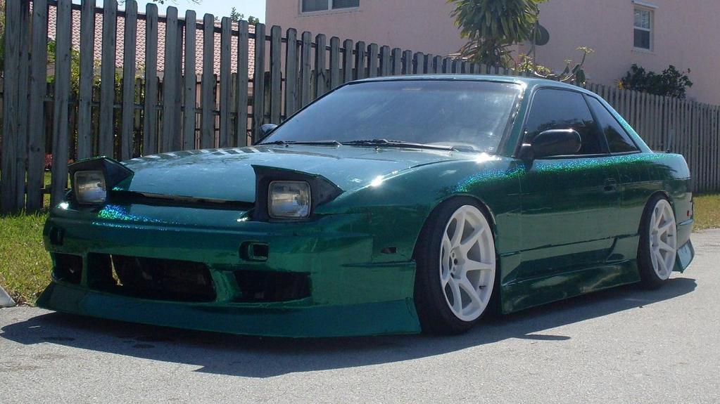 photo 6 Nissan S13 custom wheels MB Battle 17x9.5, ET +15, tire size 215/40 R17. x ET 