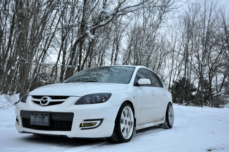 photo 1 Mazda MAZDASPEED3 custom wheels 18x8.5, ET +37, tire size 225/35 R18. 18x9.5 ET+37 235/40 R18