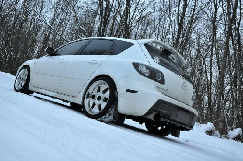photo 2 Mazda MAZDASPEED3 custom wheels 18x8.5, ET +37, tire size 225/35 R18. 18x9.5 ET+37 235/40 R18