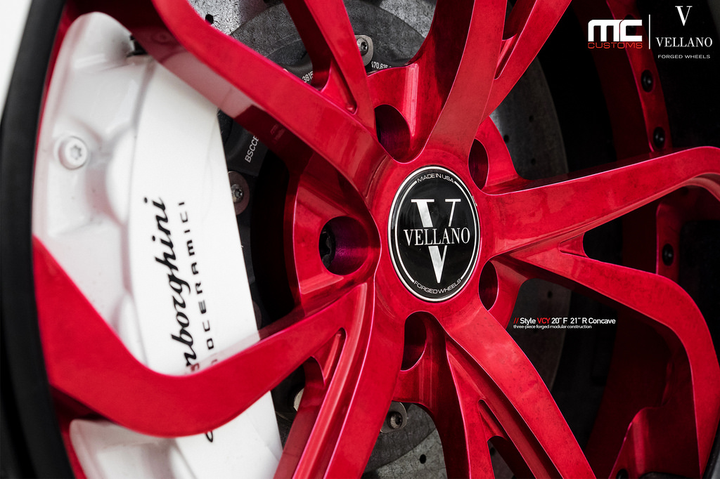 photo 3 Lamborghini Aventador custom wheels Vellano VCY 20x, ET , tire size X R20. 21x ET