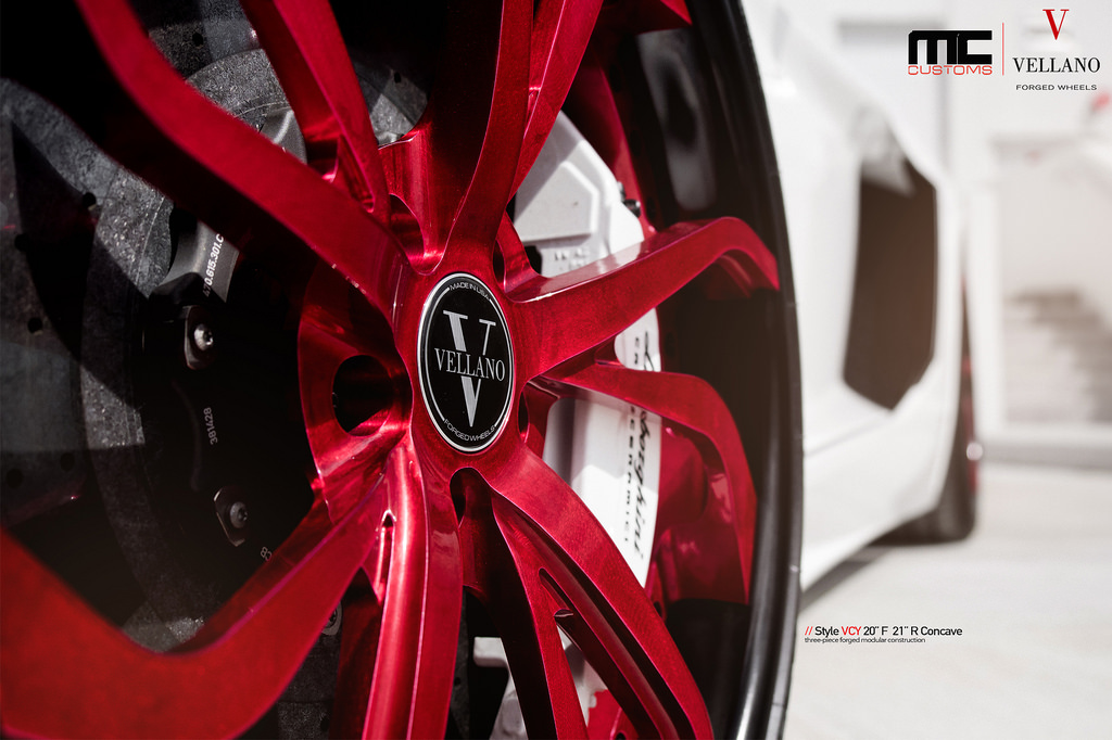 photo 10 Lamborghini Aventador custom wheels Vellano VCY 20x, ET , tire size X R20. 21x ET
