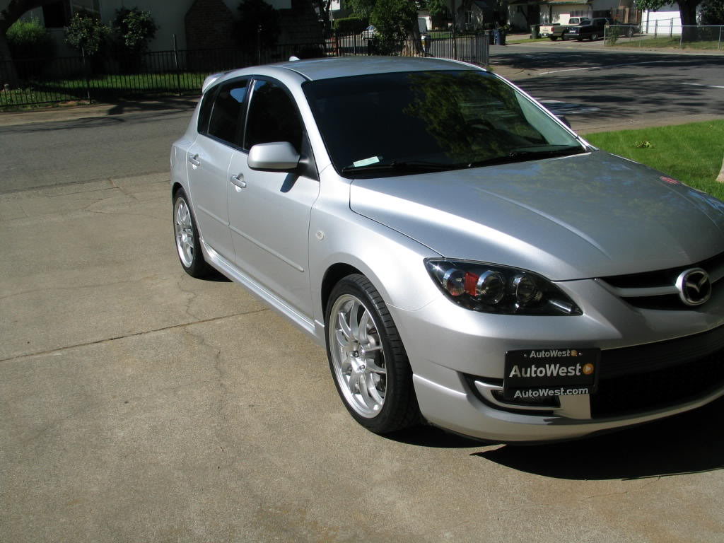photo 2 Mazda MAZDASPEED3 custom wheels Enkei  PF01  18x8.0, ET +45, tire size 235/40 R18. x ET 