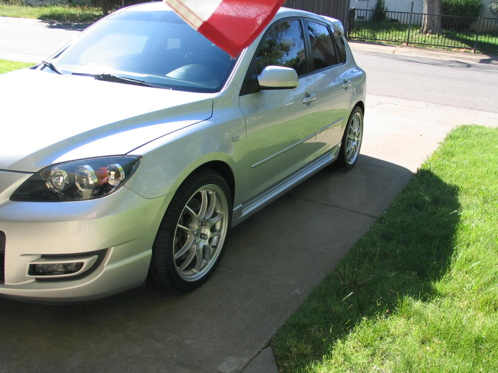 photo 7 Mazda MAZDASPEED3 custom wheels Enkei  PF01  18x8.0, ET +45, tire size 235/40 R18. x ET 
