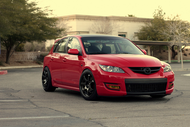 photo 1 Mazda MAZDASPEED3 custom wheels XXR 522 18x8.5, ET +30, tire size 215/45 R18. 18x9.5 ET+25