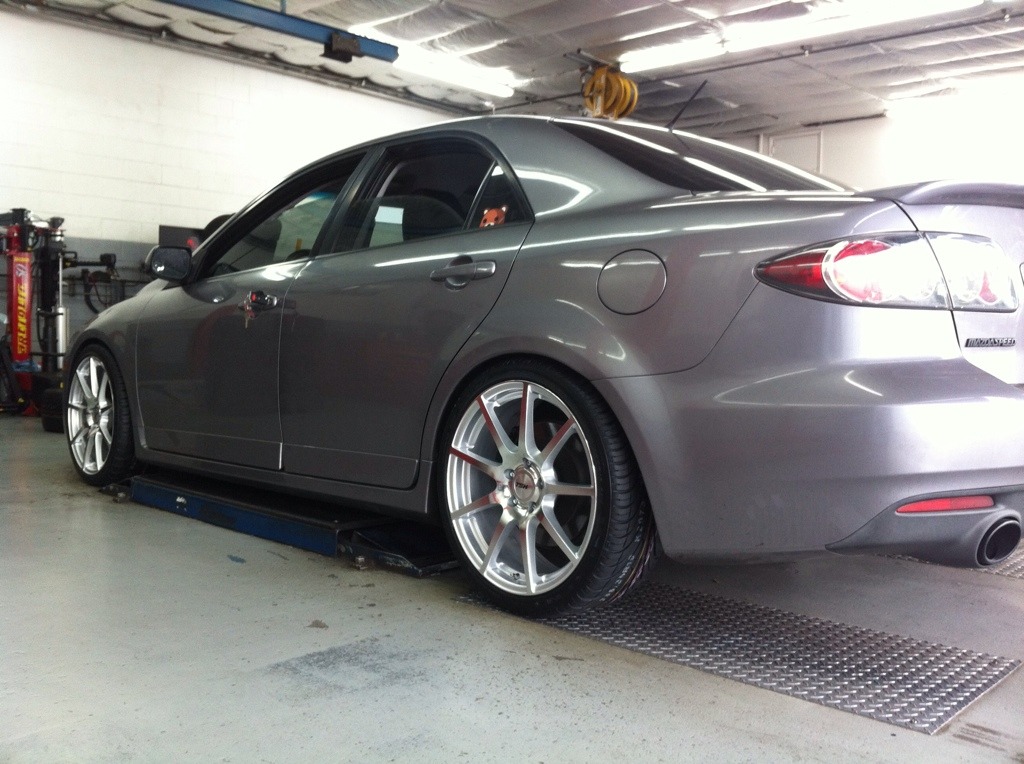 photo 1 Mazda Speed6 custom wheels TSW  Interlagos  19x8.0, ET +35, tire size 235/35 R19. x ET