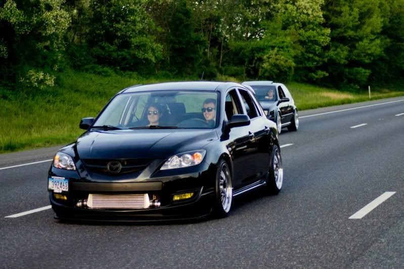 photo 1 Mazda MAZDASPEED3 custom wheels 18x8.5, ET +40, tire size X R18. 18x8.5 ET+35