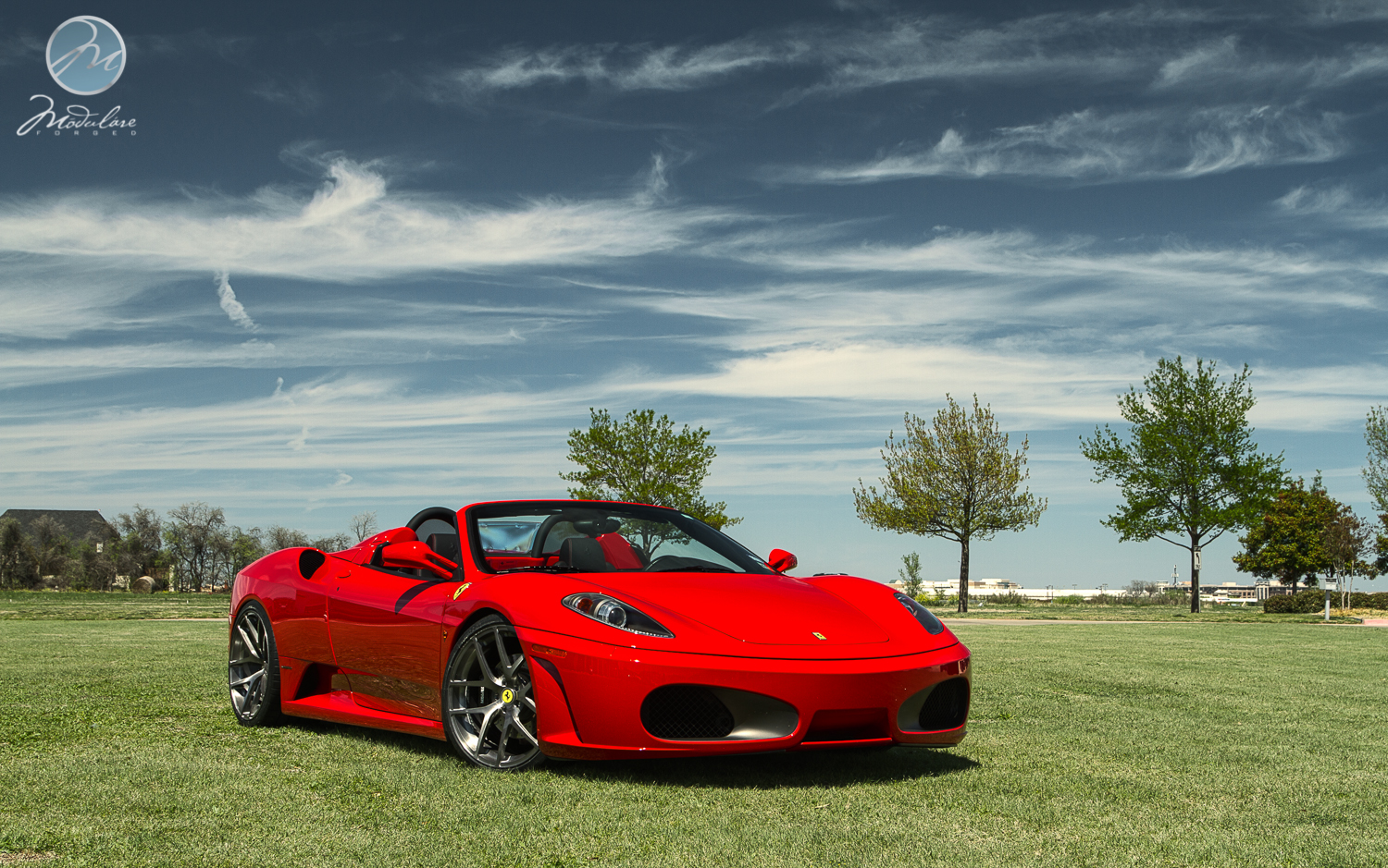 photo 3 Ferrari F430 custom wheels Modulare B18 20x8.5, ET , tire size 245/30 R20. 20x12.0 ET 325/25 R20