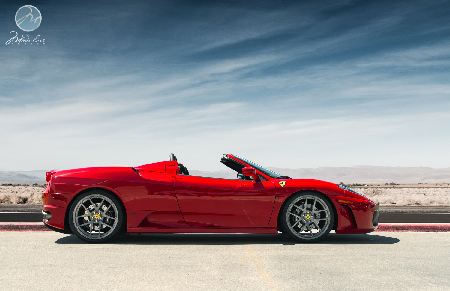 photo 4 Ferrari F430 custom wheels Modulare B18 20x8.5, ET , tire size 245/30 R20. 20x12.0 ET 325/25 R20
