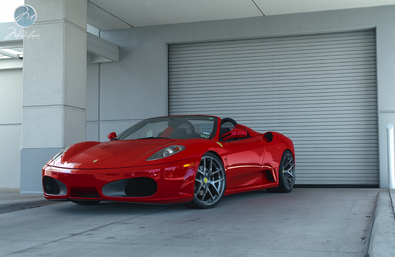 photo 5 Ferrari F430 custom wheels Modulare B18 20x8.5, ET , tire size 245/30 R20. 20x12.0 ET 325/25 R20