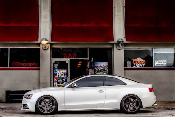 photo 2 Audi S5 custom wheels Vossen CV5 20x10.5, ET +30, tire size 285/30 R20. x ET