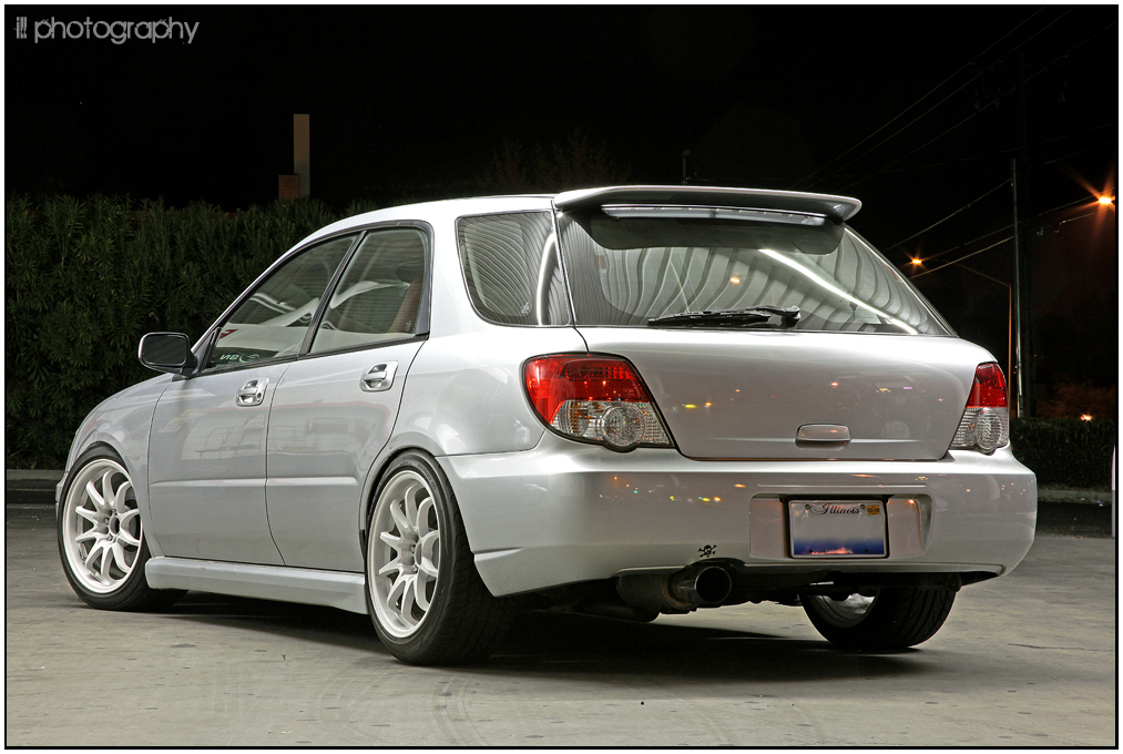 photo 4 Subaru Impreza WRX custom wheels Rota DPT 17x9.0, ET +35, tire size 225/45 R17. x ET 