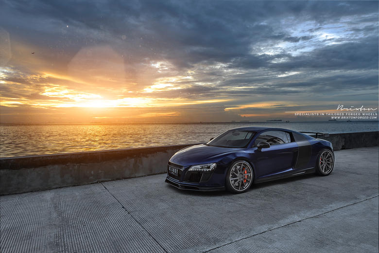 photo 3 Audi R8 custom wheels BRIXTON R10D Targa Series 20x9.0, ET , tire size X R20. 20x12.0 ET 