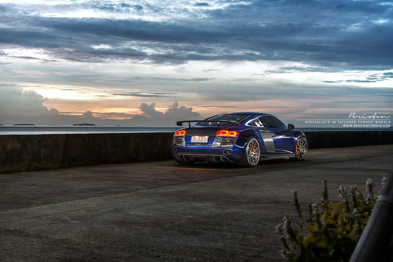photo 5 Audi R8 custom wheels BRIXTON R10D Targa Series 20x9.0, ET , tire size X R20. 20x12.0 ET 