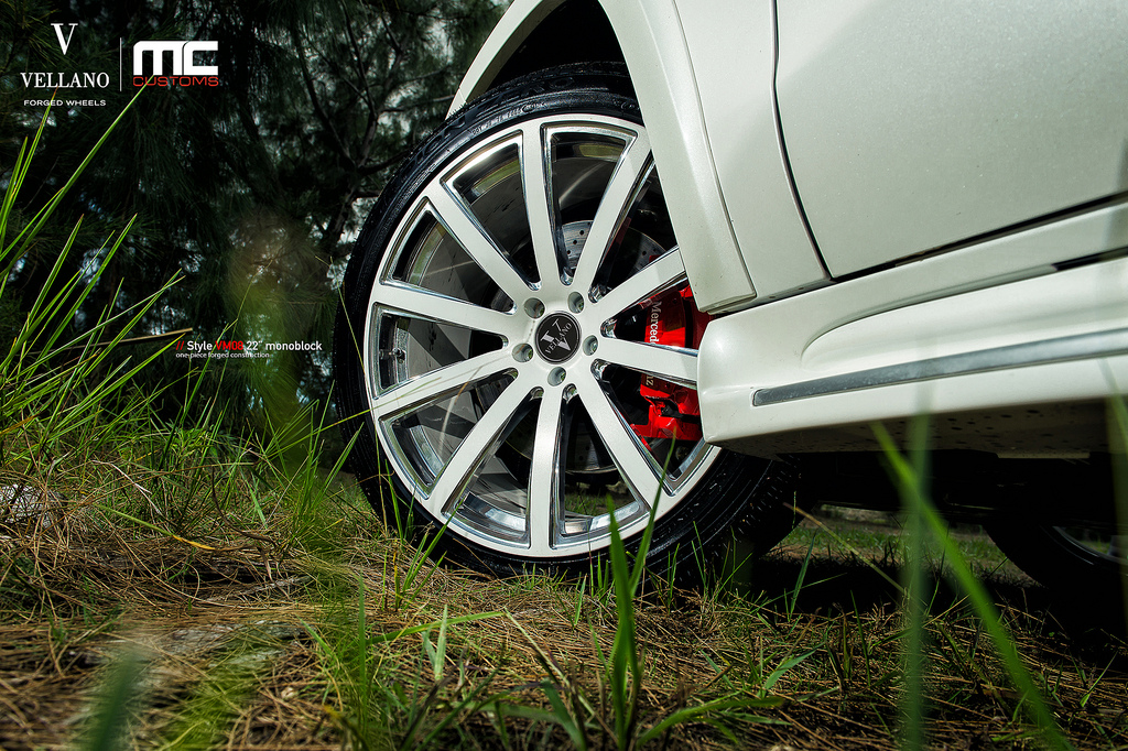 photo 1 Mercedes-Benz GL-Class custom wheels Vellano VM08 22x, ET , tire size X R22. x ET 