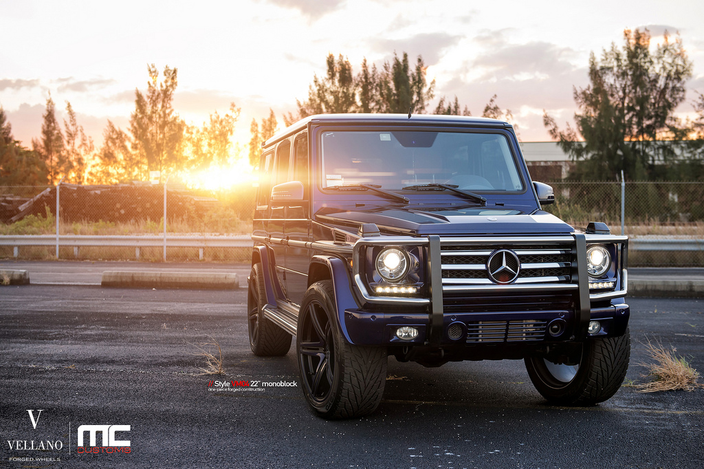 photo 2 Mercedes-Benz G-Class custom wheels Vellano VM04 22x, ET , tire size X R22. x ET