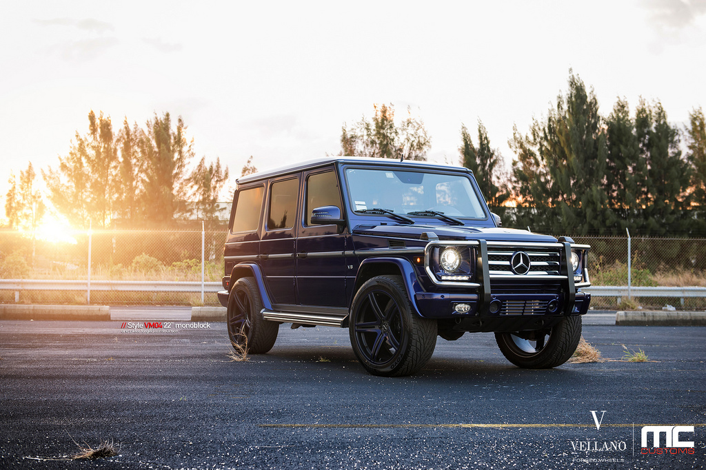 photo 3 Mercedes-Benz G-Class custom wheels Vellano VM04 22x, ET , tire size X R22. x ET