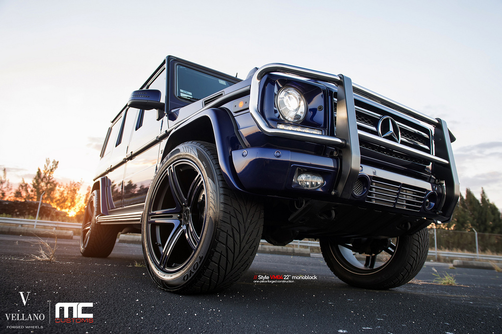 photo 4 Mercedes-Benz G-Class custom wheels Vellano VM04 22x, ET , tire size X R22. x ET