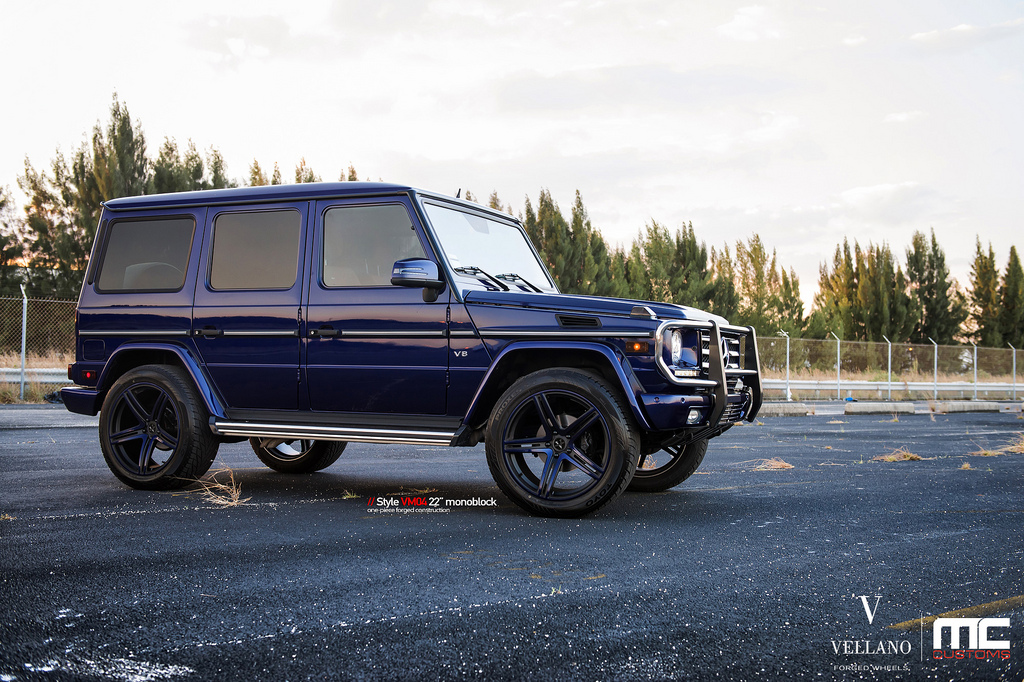 photo 5 Mercedes-Benz G-Class custom wheels Vellano VM04 22x, ET , tire size X R22. x ET