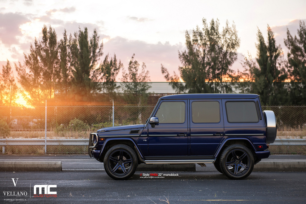 photo 6 Mercedes-Benz G-Class custom wheels Vellano VM04 22x, ET , tire size X R22. x ET