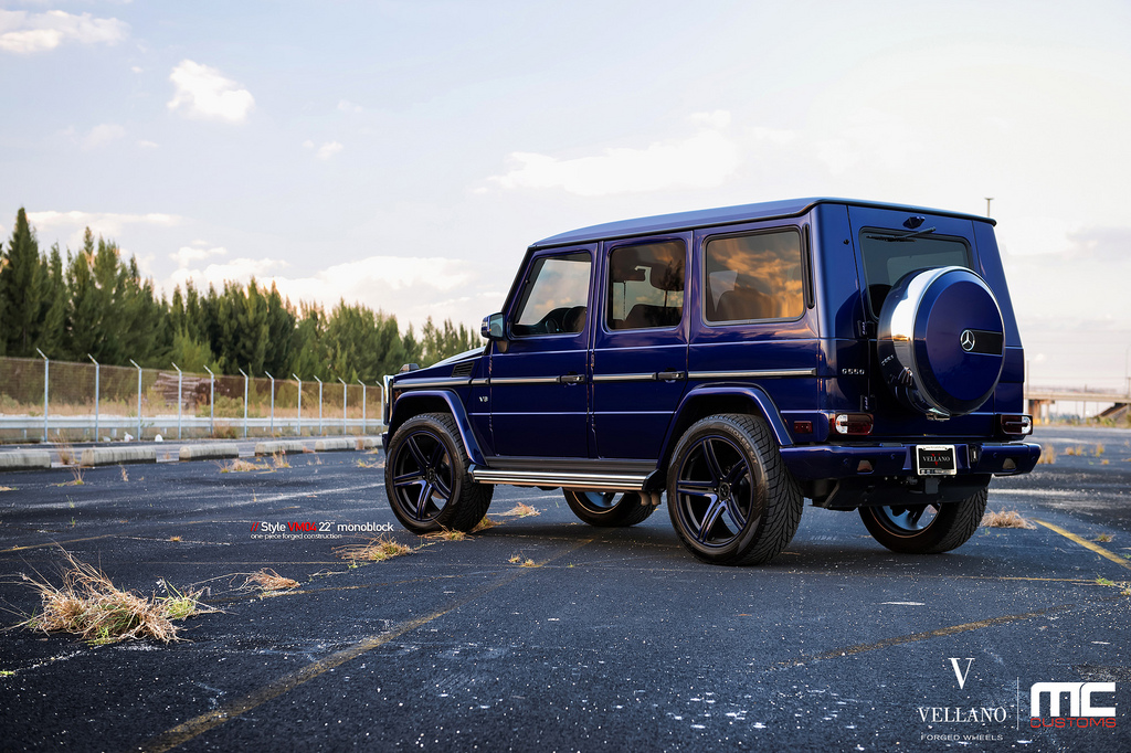 photo 7 Mercedes-Benz G-Class custom wheels Vellano VM04 22x, ET , tire size X R22. x ET