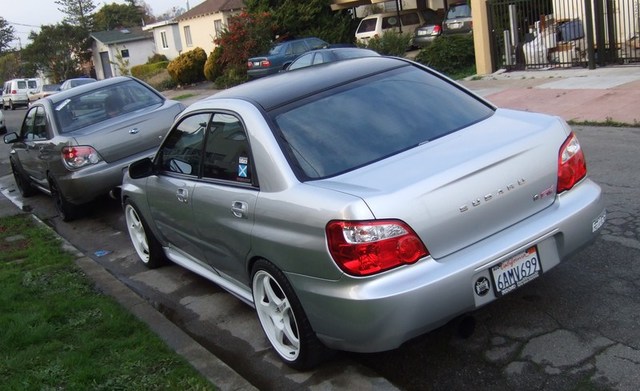 photo 7 Subaru Impreza WRX STi custom wheels SSR GT2 18x8.5, ET +23, tire size 225/40 R18. x ET 