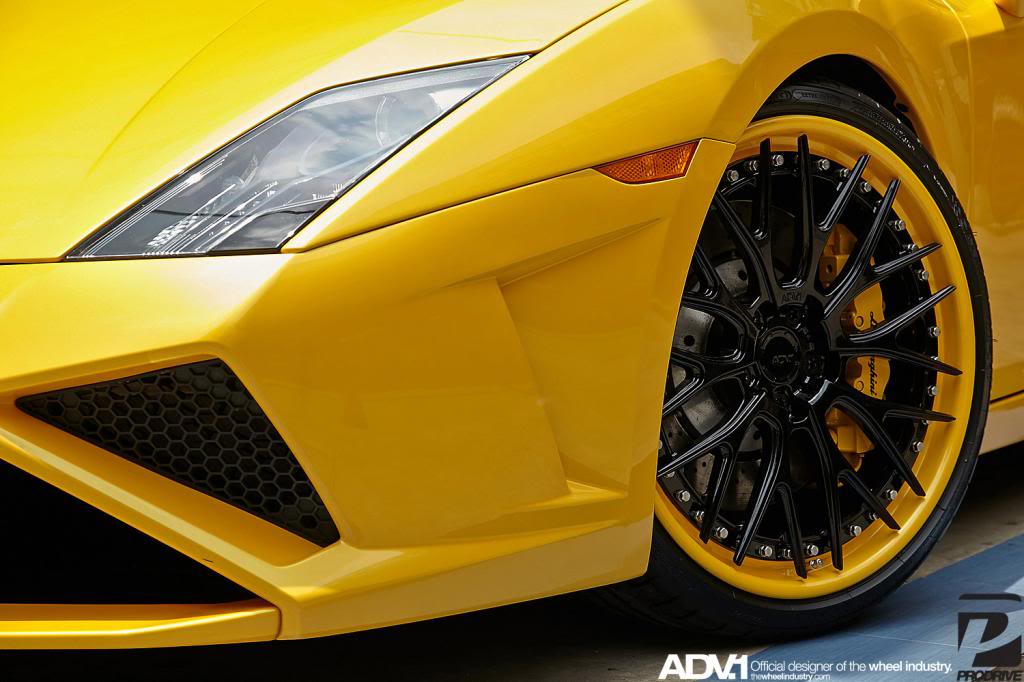 photo 1 Lamborghini Gallardo custom wheels ADV1 TSSL 20x9.0, ET , tire size X R20. 20x12.0 ET 