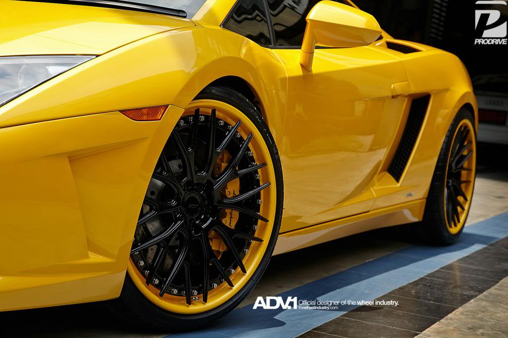 photo 9 Lamborghini Gallardo custom wheels ADV1 TSSL 20x9.0, ET , tire size X R20. 20x12.0 ET 