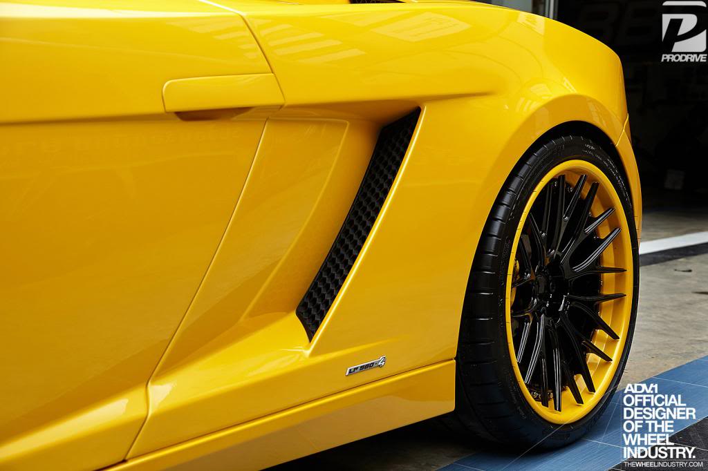 photo 14 Lamborghini Gallardo custom wheels ADV1 TSSL 20x9.0, ET , tire size X R20. 20x12.0 ET 