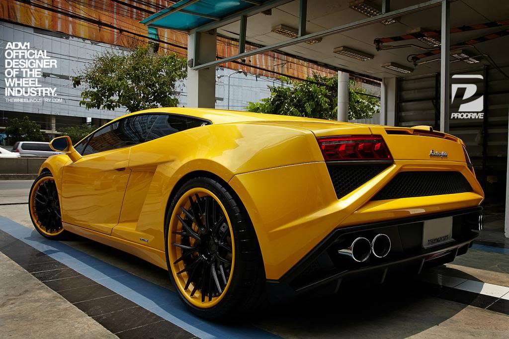photo 16 Lamborghini Gallardo custom wheels ADV1 TSSL 20x9.0, ET , tire size X R20. 20x12.0 ET 
