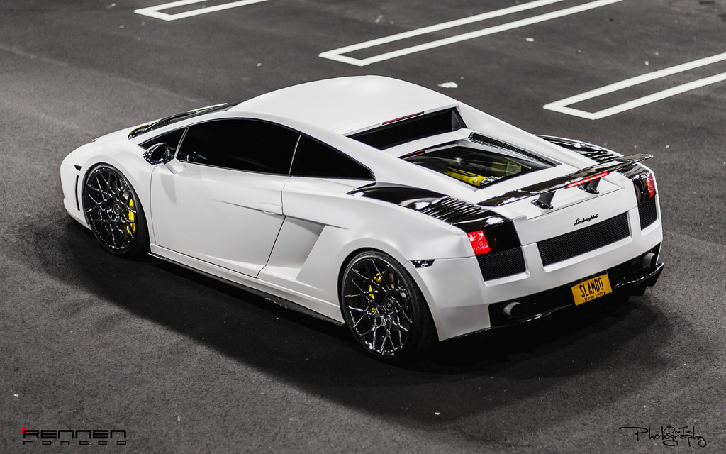 photo 2 Lamborghini Gallardo custom wheels Rennen Forged RL18 20x9.0, ET , tire size X R20. 20x11.5 ET 