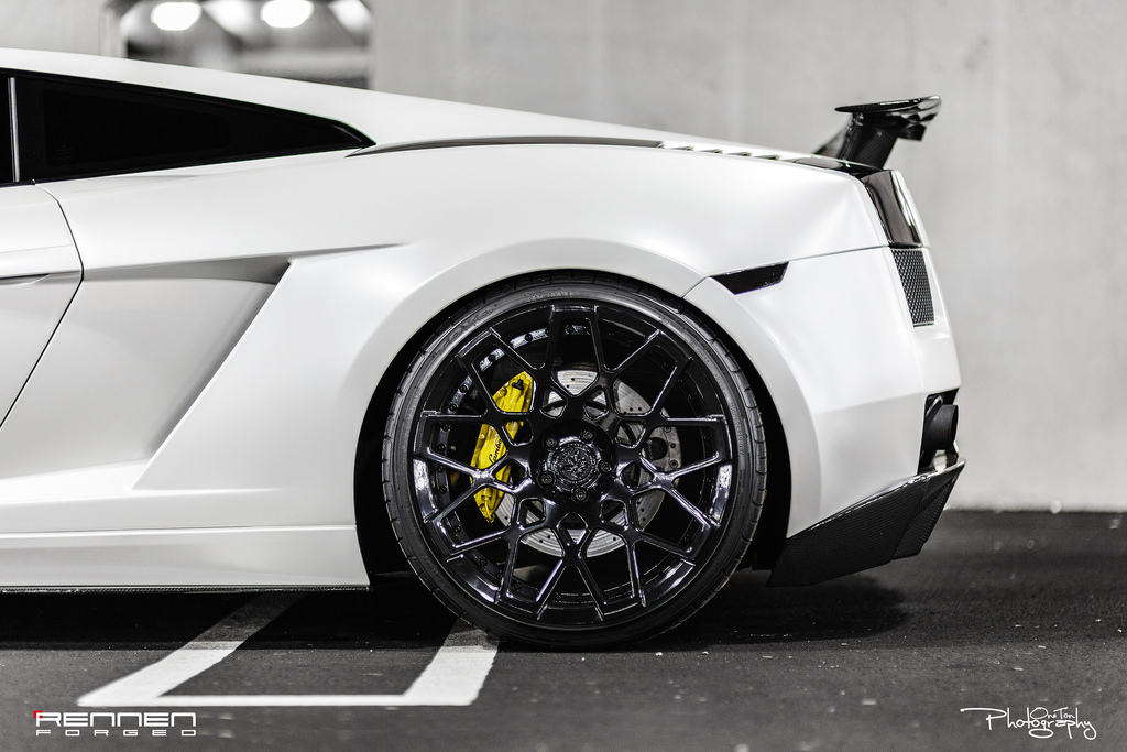 photo 1 Lamborghini Gallardo custom wheels Rennen Forged RL18 20x9.0, ET , tire size X R20. 20x11.5 ET 