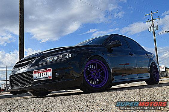 photo 5 Mazda Speed6 custom wheels Enkei RPF1 17x10.0, ET +38, tire size 255/40 R17. x ET