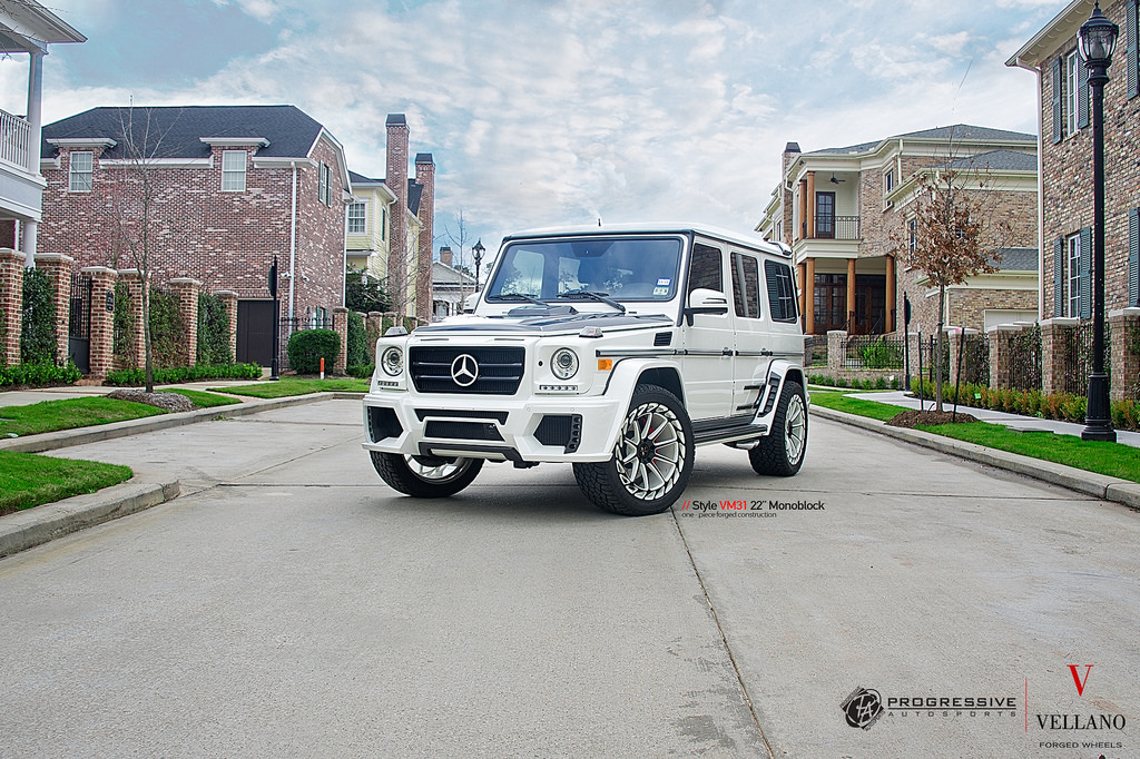 photo 4 Mercedes-Benz G-Class custom wheels Vellano VM31 22x, ET , tire size X R22. x ET