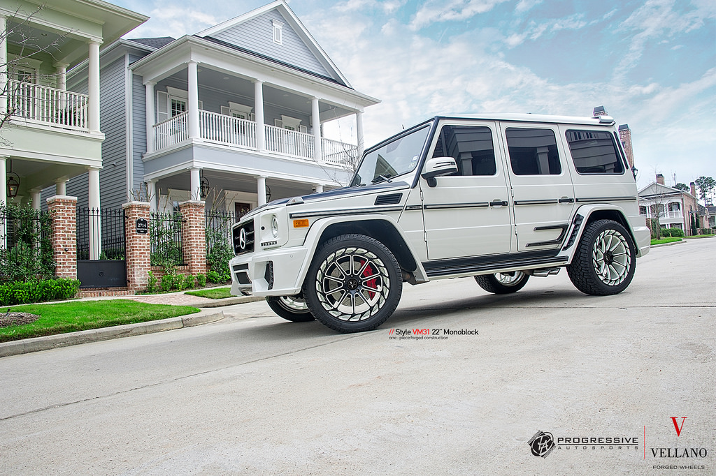 photo 5 Mercedes-Benz G-Class custom wheels Vellano VM31 22x, ET , tire size X R22. x ET