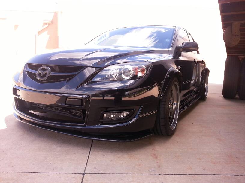 photo 2 Mazda MAZDASPEED3 custom wheels Cosmis Racing XT005R 18x9.0, ET +25, tire size 245/40 R18. x ET