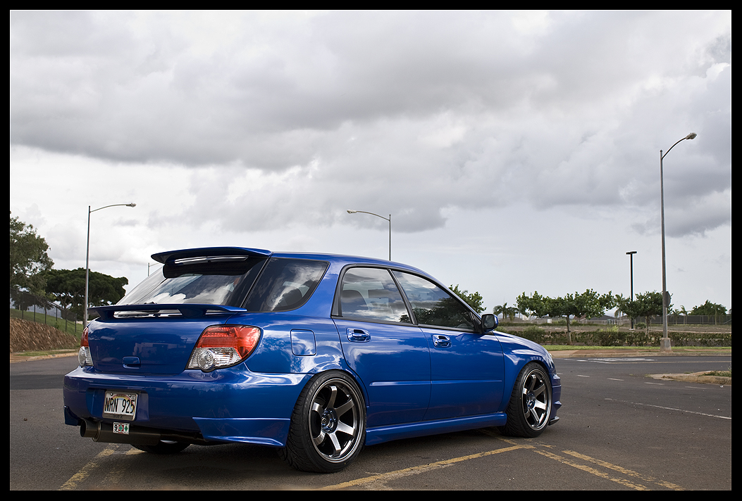 photo 2 Subaru Impreza WRX custom wheels Rota Grid 18x10.0, ET +30, tire size 255/35 R18. 18x10.0 ET+32 